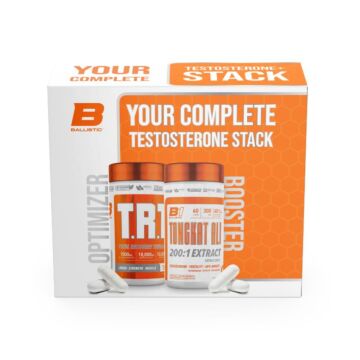Ballistic Supps Test Boosting Kit TRT 160 Caps + Tongkat 60 Caps