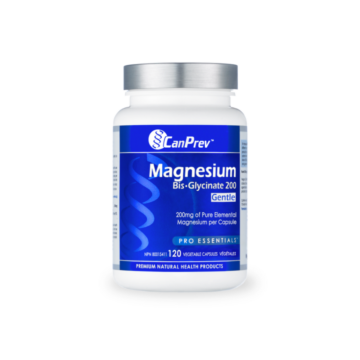 CanPrev Magnesium Bis-Glycinate 200 Gentle 120 V-Caps