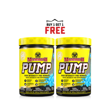 Mammoth Supplements Mammoth Pump 60 Servings Buy 1 Get 1 Free