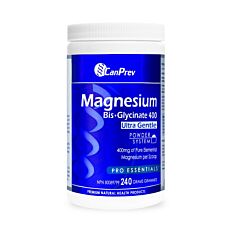 CanPrev Magnesium Bis-Glycinate 400 Ultra Gentle 240g