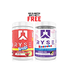 Ryse Supps Loaded Pre Workout 60 Servings Buy One Get One Free