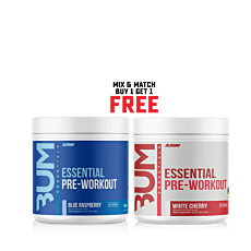 CBUM X RAW Essential Pre-Workout 30 Servings Buy One Get One Free