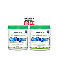 Allmax Naturals Collagen with Biotin & Vitamin C 44 Servings Buy 1 Get 1 Free
