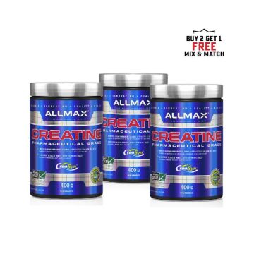 Allmax Nutrition Creatine Monohydrate 400g Buy 2 Get 1 Free