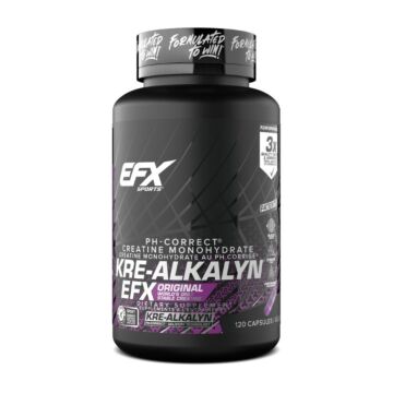 EFX Sports Kre-Alkalyn 120 Capsules