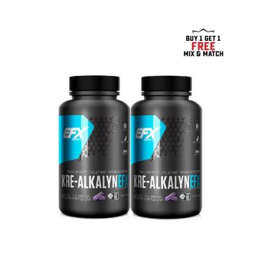 EFX Sports Kre-Alkalyn 120 Capsules Buy One Get One Free