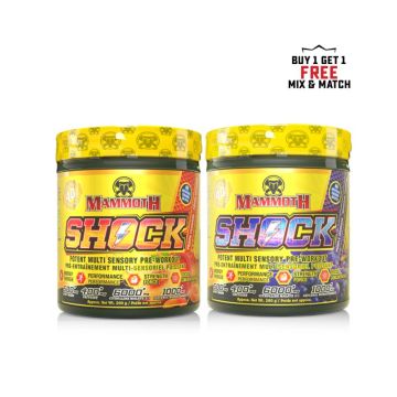 MAMMOTH SHOCK 40 SERVINGS Buy One Get One Free