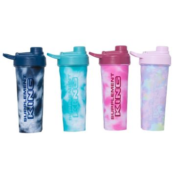 Supplement King Tie Dye Series 800ml Shaker With Utility Lid