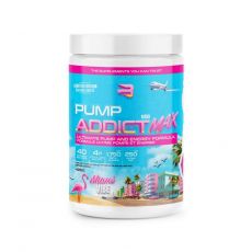 Believe Supplements Pump Addict 2.0 Max 40 Servings Miami Vice