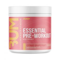 CBUM X RAW Essential Pre-Workout 30 Servings Citrus Grapefruit