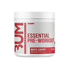 CBUM X RAW Essential Pre-Workout 30 Servings White Cherry