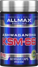 Allmax Nutrition KSM-66 Ashwagandha 60 Capsules