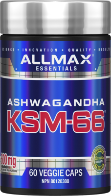 Allmax Nutrition KSM-66 Ashwagandha 60 Capsules