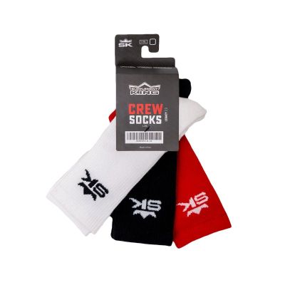 Supplement King Legacy 2.0 Crew Socks 3 Pack