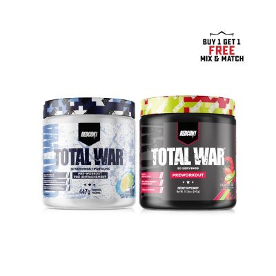 Redcon1 Total War 30 Servings Buy One Get One Free