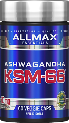 Allmax Nutrition KSM-66 Ashwagandha 60 Capsules