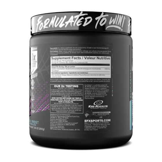 EFX Sports Kre-Alkalyn 200g | Supplement King